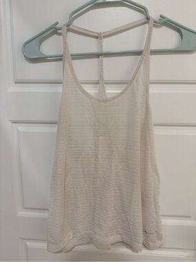 Nike Light Cream Racerback Tank Top